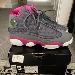 Air Jordan 13 Retro GS 'Grey Fusion Pink'